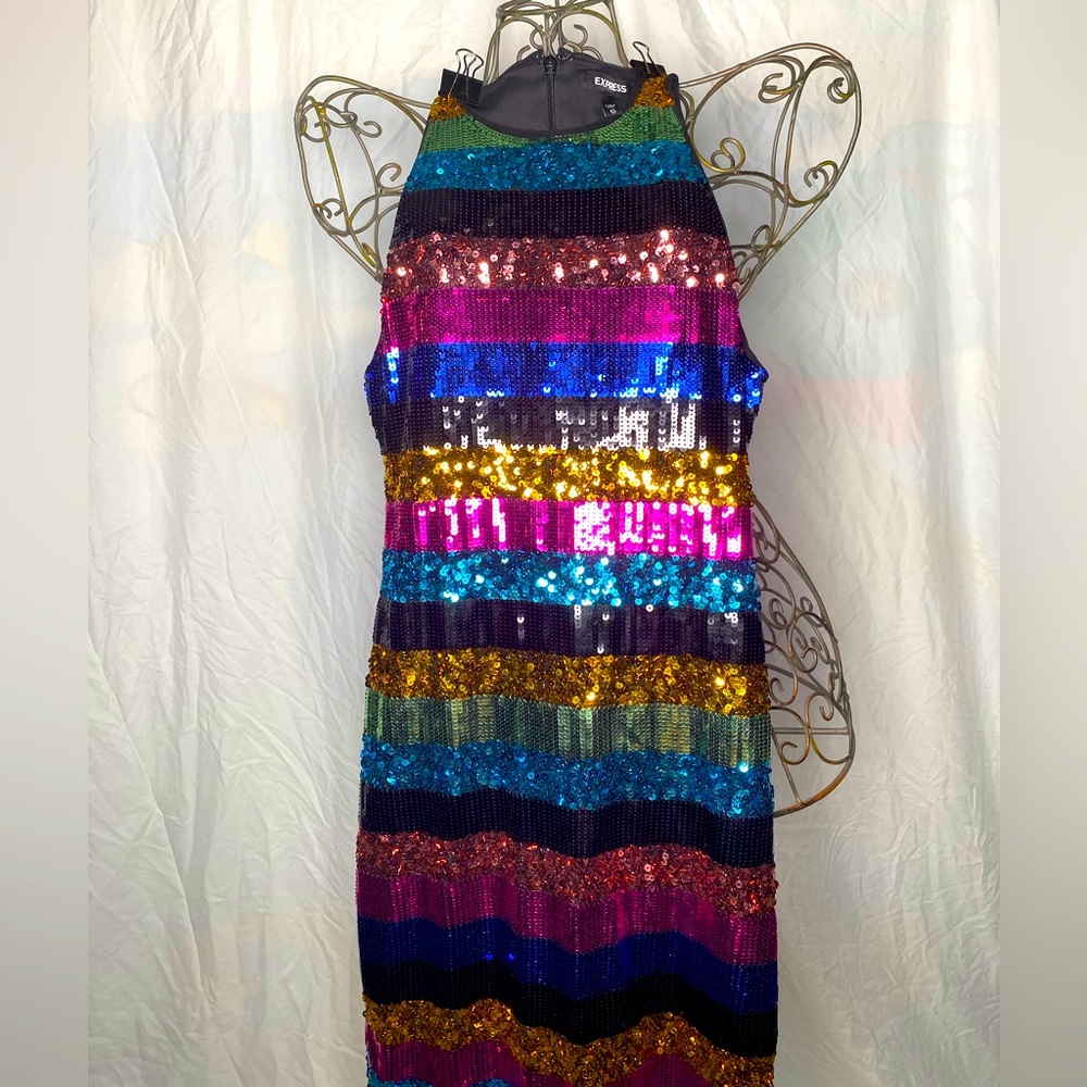 Gorgeous Rainbow Tank style dress for anyone